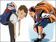 تعلیمی سفر میں بستوں کا بوجھ