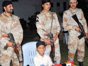 نامعلوم افراد نیپا چورنگی پر6 سالہ مغوی بچہ چھوڑ کر فرار