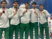 عالمی جونئیر ٹیم اسکوائش چیمپئن شپ پاکستان تیسری پوزیشن حاصل کرنے میں کامیاب