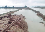 سیلابی پانی سے ریلوے انفرااسٹرکچر کو 12 ارب روپے کا نقصان