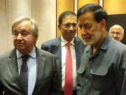 سیکرٹری جنرل یو این کی صدر الخدمت عبدالشکور سے ملاقات