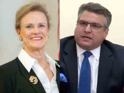 دانیال عزیز کی رہائشگاہ پر سابق امریکی سفارتکار رابن رافیل کے اعزاز میں ظہرانہ