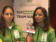 دو پاکستانی خواتین ایتھلیٹس میراتھن میں شرکت کیلیے لندن روانہ