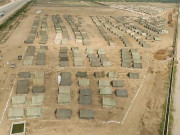 کراچی میں سیلاب متاثرین کیلئے خیمہ بستی قائم