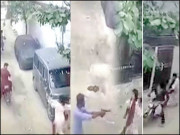 خاتون کی بہادری ڈاکوؤں پر پتھر برسادئیے لٹیروں کو پکڑنے کی بھی کوشش