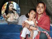 سیلاب سے متاثرہ لوک گلوکارہ خیمہ بستی میں سرچھپانے پر مجبور