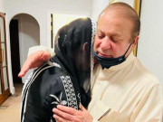 مریم نواز لندن پہنچ گئیں نواز شریف سے ملاقات