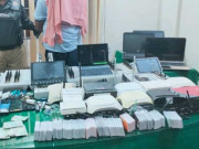 کراچی سے پیشہ ور اور مطلوب بھتہ خور گرفتار 900 موبائل سمز برآمد