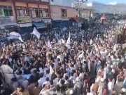 سوات میں بڑھتی ہوئی بدامنی کے خلاف ہزاروں شہریوں کا احتجاج