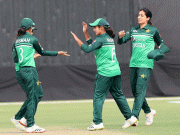 پاک آئرلینڈ ویمنز سیریز مہمان ٹیم کو دوسرے ون ڈے میں 9 وکٹوں سے شکست