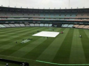 میلبرن میں اتوار کو شیڈول فائنل کے بارش سے متاثر ہونے کا خدشہ