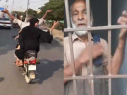 کراچیپولیس نے لاپرواہی سے موٹر سائیکل چلانے والے معمر شخص کو گرفتار کرلیا