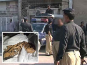 کراچی گلستان جوہر میں کچرا کنڈی سے انسانی ڈھانچہ برآمد