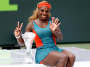 ایک ہی ایونٹ میں 7 مرتبہ فتح سرینا ولیمز دنیا کی تیسری پلیئر بن گئیں    