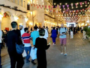 فیفا ورلڈکپ 2022فٹبال شائقین کیلئے بنائی گئی فوڈاسٹریٹ میں لاکھوں افراد کی آمد