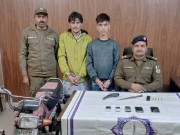 خنجر کی نوک پر ڈکیتی کی وارداتیں کرنے والا گروہ گرفتار