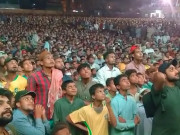 فیفا ورلڈکپ کوارٹر فائنل لیاری میں ہزاروں فٹبال شائقین نے میچ دیکھا