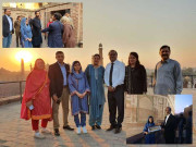 ملالہ یوسفزئی کا شاہی قلعہ سمیت لاہور کے مختلف تاریخی مقامات کا دورہ