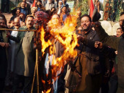 بلاول بھٹو سے یکجہتی کیلیے ملک گیر ریلیاں مودی کا پتلا نذر آتش