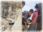 زیر تعمیر عمارت کی بیسمنٹ میں کار گرنے سے ایک شخص ہلاک دوسرا زخمی