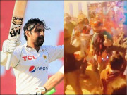 نیوزی لینڈ کیخلاف سینچری سرفراز کا گھر پہنچنے پر شاندار استقبال