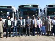 جامعہ کراچی کے طلبا کیلیے خوش خبری 8 نئی بسوں کا اضافہ