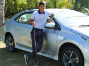 کراچی کے 14 سالہ گالفر نے ’ہول ان ون‘ کرکے کار جیت لی