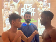 پاکستانی باکسر نے دبئی میں پروفیشنل باکسنگ فائٹ جیت لی