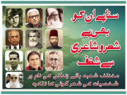 سنا ہے ان کو بھی ہے شعر و شاعری سے شغف