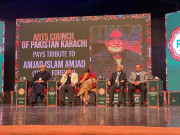 پاکستان لٹریچر فیسٹیول میں امجد اسلام امجد کیلئے تعزیتی ریفرنس  