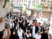 وکلا کا احتجاج جاری 3 روز سے عدالتی امور ٹھپ سائلین پریشان