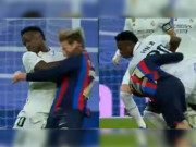 رئیل میڈرڈ اور بارسلونا کا فٹبال میچ ریسلنگ کے مقابلے میں تبدیل