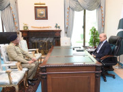 وزیرِاعظم سے جنرل ساحر شمشاد کی ملاقات سلامتی امور پر گفتگو