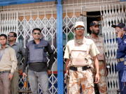 کورنگی میں ڈاکوؤں نے بینک سے 10 لاکھ روپے لوٹ لیے 