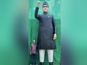 شاہراہ فیصل پر تنصیب کیلئے لیاقت علی خان کا قد آور مجسمہ تیار