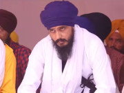 بھارت میں انتہائی مطلوب سکھ رہنما نے نامعلوم مقام سے ویڈیو پیغام جاری کردیا