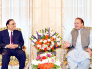 نواز شریف اور آصف زرداری کی ملاقات 