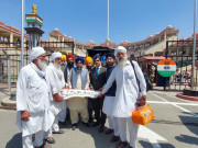 بھارتی سکھ پارٹی کا لاہور میں گوردوارے کیلئے سنگ مرمر کا تحفہ