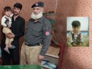 قوت بصارت اور گویائی سے محروم گمشدہ بچہ ورثا کے حوالے