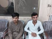 تاوان کیلئے اغواء کیے گئے دو نوجوان شاہ لطیف ٹاؤن تھانے سے بازیاب