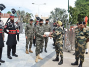 عیدالفطر پر پاکستان اوربھارت کی سرحدی فورسز میں مٹھائی کا تبادلہ