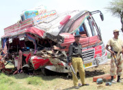 پنوں عاقل میں المناک ٹریفک حادثہ 