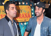 فلمساز کرن جوہر بہترین اداکار بھی ہیں رنبیر کپور 