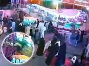 کلفٹن پلے لینڈ میں جھولے سے گر کر نوجوان جاں بحق ویڈیو وائرل