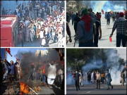 عمران خان کی گرفتاری پر کارکنوں کی شرانگیزی