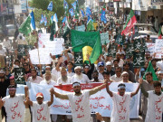 گستاخانہ فلم کیخلاف حیدرآباد میں شدید احتجاج مظاہرے اور ریلیاں  