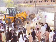 کراچی تجاوزات کے خلاف گرینڈ آپریشن