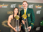 اینرچ نورکیا اور شبنم اسماعیل کا ٹاپ جنوبی افریقی ایوارڈز پر قبضہ