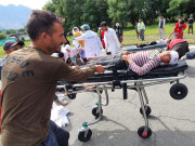 گلگت ایئرپورٹ پرہنگامی صورتحال سے نمٹنے کیلیے فل اسکیل مشق کا انعقاد