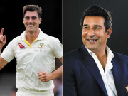 ایشز سیریز وسیم اکرم آسٹریلوی کپتان پیٹ کمنز کی پرفارمنس پر مسرور